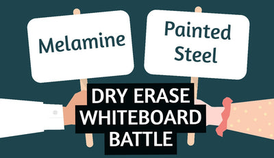 Melamine vs. Painted Steel: Which is the Best Dry Erase Board Material?