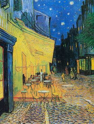 Vincent van Gogh's Café Terrace at Night (1888)