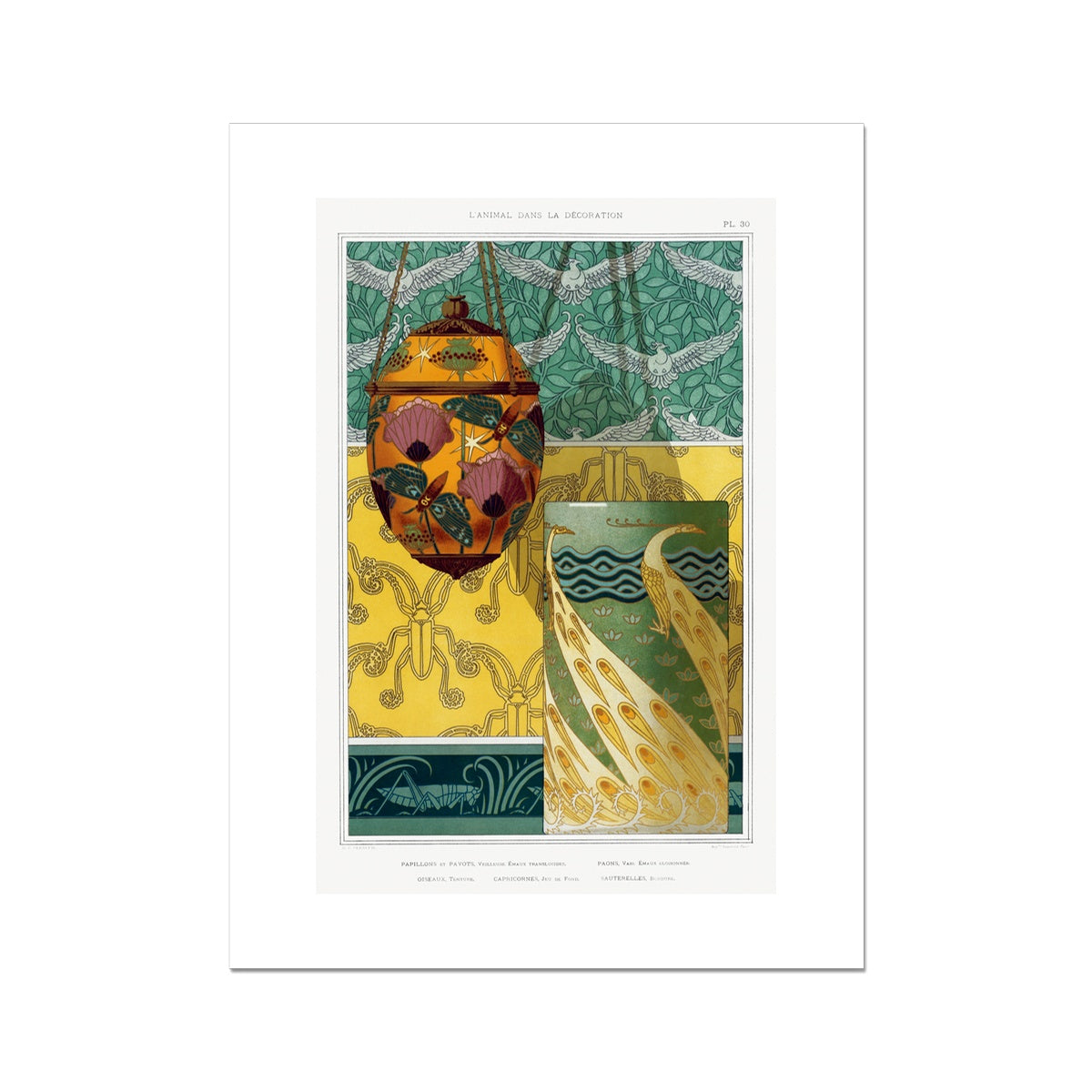Chrysanthemums by Julie de Graag Fine Art Print