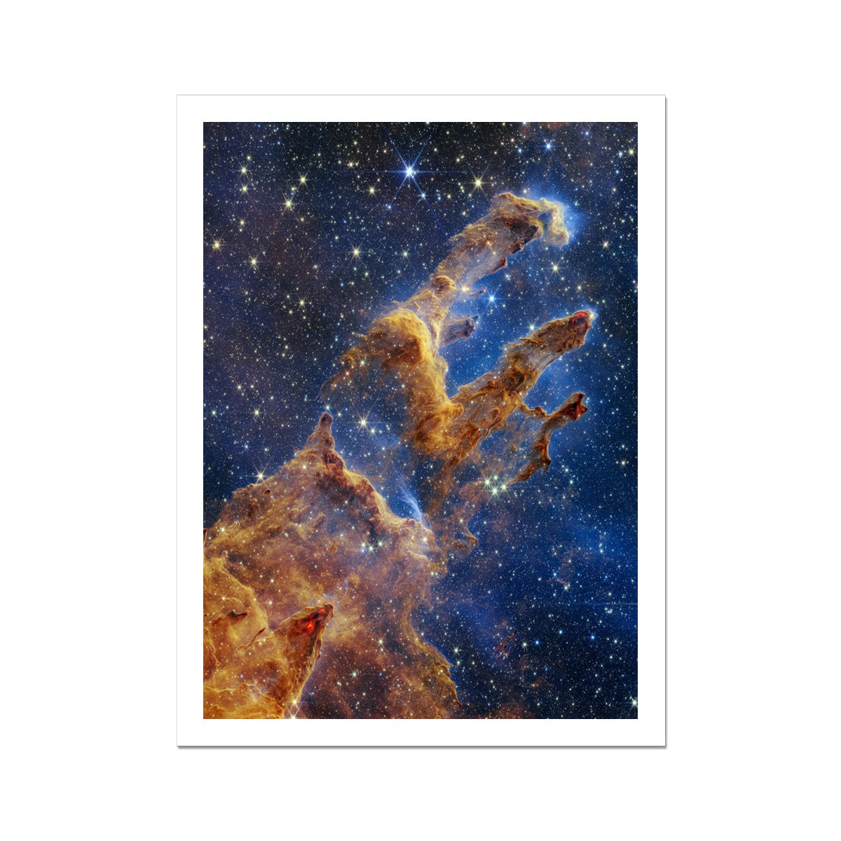 Pillars of Creation - NASA Fine Art Print