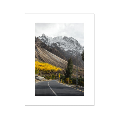 Road to the Himalaya Mountains Fine Art Print