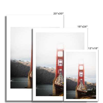 Golden Gate Bridge, San Francisco, United States Fine Art Print