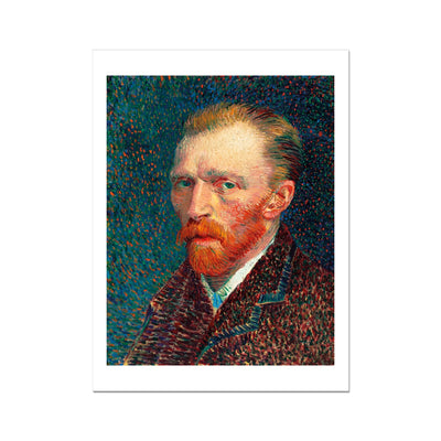 Vincent van Gogh's self-portrait (1887) Fine Art Print