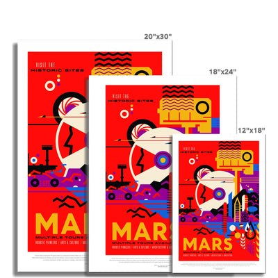 JPL Mars Fine Art Print