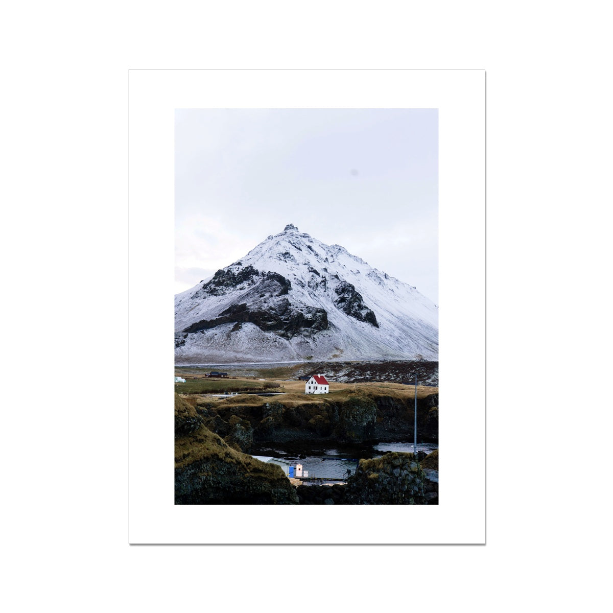 Stapi Arnarstapi or Stapi on the southern side of Snæfellsnes, Iceland Fine ...