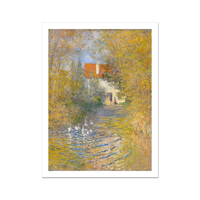The Geese (1874) by Claude Monet Fine Art Print
