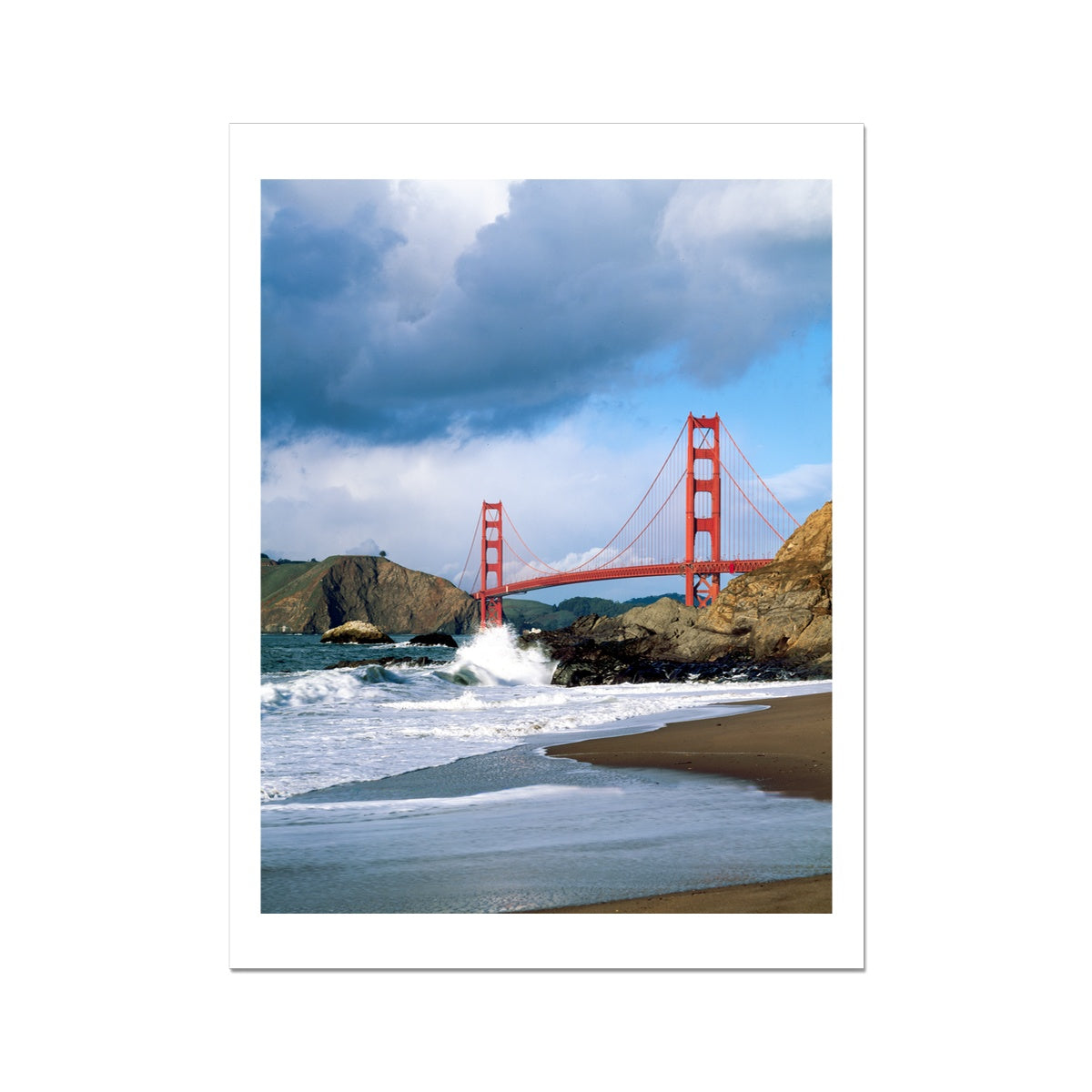 The Golden Gate Bridge Fine Art Print