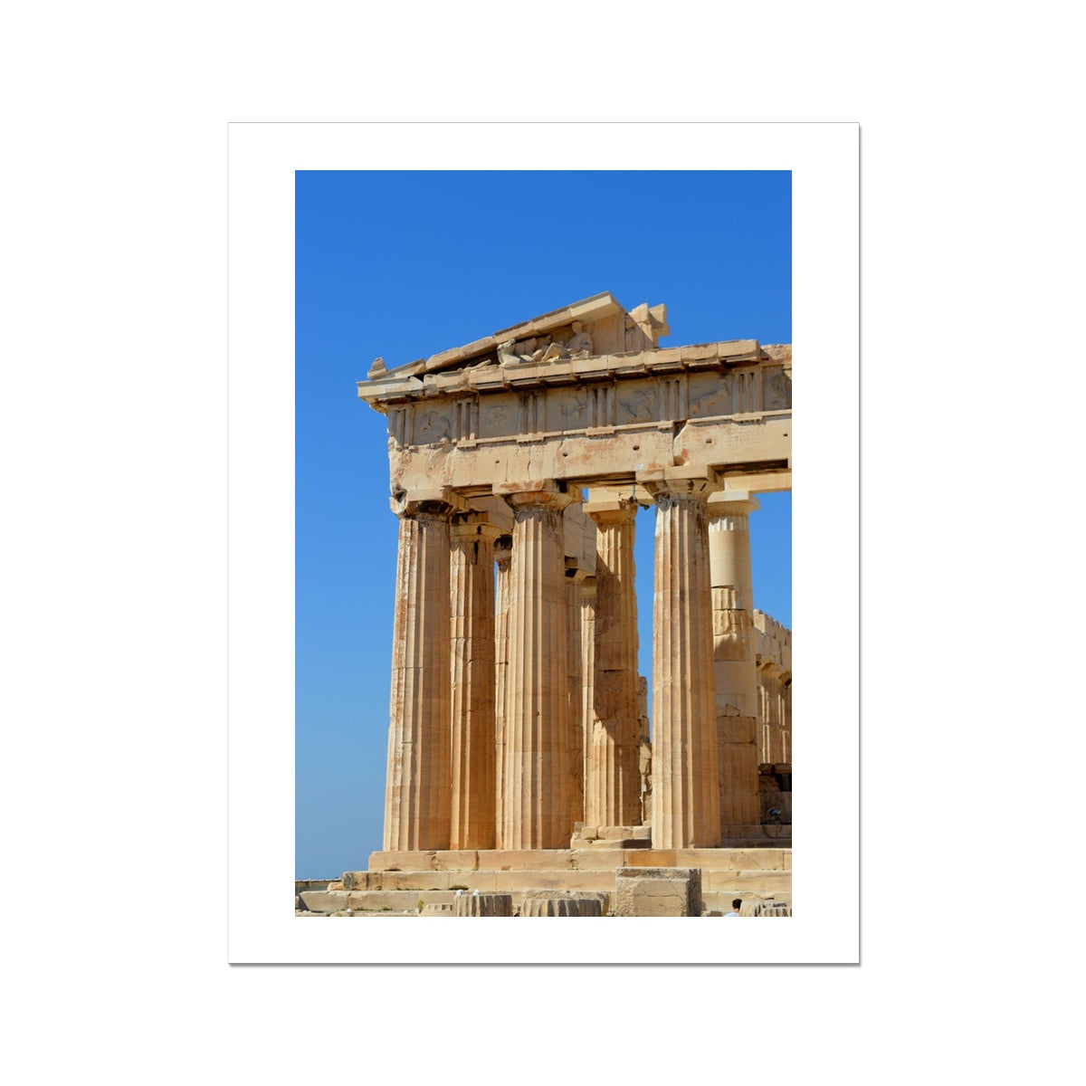 Historical landmark in Greece Fine Art Print